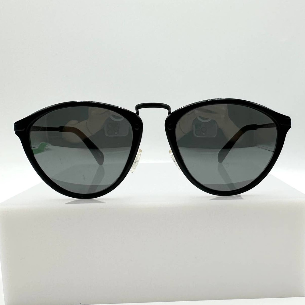 Paul Smith Hawley PM8260S Matte Black 14656G Satin Mirrored Cat Eye Sunglasses